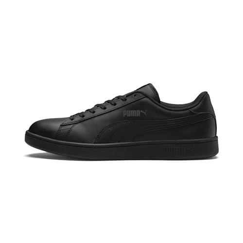 puma smash v2 l low-top sneakers schwarz unisex 43 eu