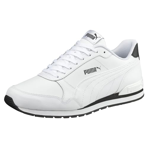 puma st runner v2 full l low-top trainer unisex in weiß, 39 eu