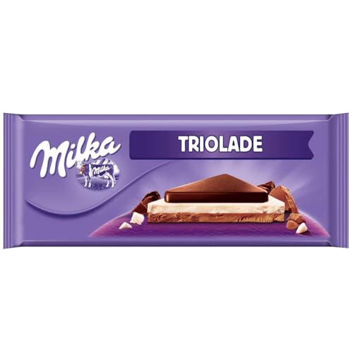 milka mmmax triolade 280g alpenmilch-schokolade mit weißer und dunkler schokolade