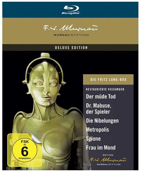 Produktbild: fritz lang box blu-ray metropolis mabuse und weitere filme