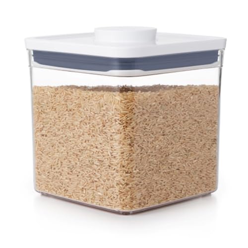 oxo good grips pop container, luftdicht, stapelbare aufbewahrungsbox 2.6l für zucker