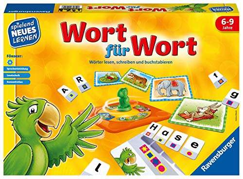 ravensburger wort für wort lernspiel für kinder 6-9 jahre 1-4 spieler