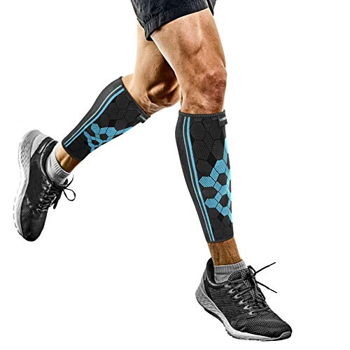 Produktbild: bonmedico Wadenkompression 2er Pack, Wadenbandage für Damen & Herren, Stabilisierung