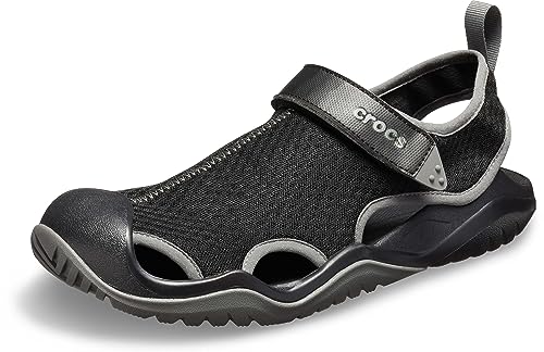 crocs swiftwater mesh sandalen für herren und damen, bequem und atmungsaktiv