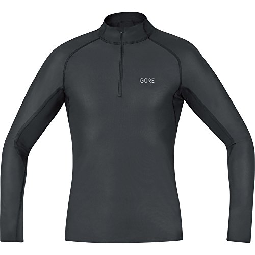 gore wear windstopper baselayer thermo turtleneck herren shirt weiß schwarz