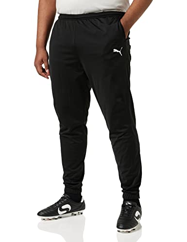 puma liga sideline poly pant herren hose schwarz-weiß 44/46EU