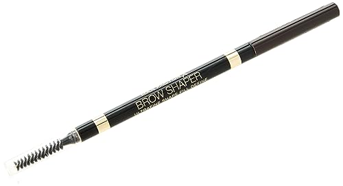max factor brow shaper doppelseitiger stift mit spoolie - ultra feiner tip - 20 brown - 1g