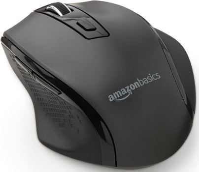 ergonomische kabellose usb maus amazon basics für 12,40 (statt 15)