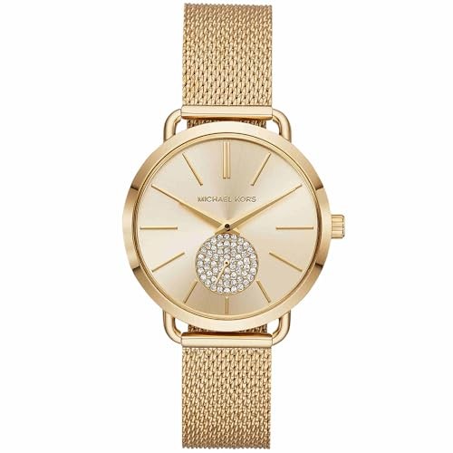 Michael Kors MK3844 Damen Uhr Edelstahl Chronograph