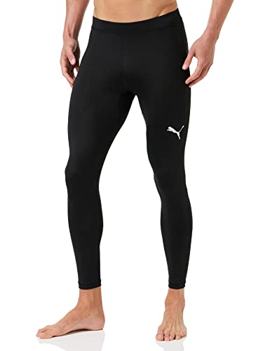 puma liga baselayer herren lange tight hose schwarz 44/46