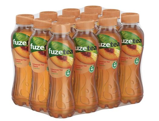 Fuze Tea Pfirsich 12x 400ml jetzt ab 8,99 Euro statt 12 Euro