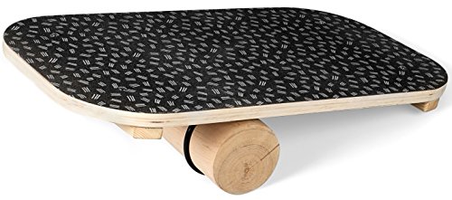 sportplus balance board holz rutschfest ideal für gleichgewichtstraining bis 100kg