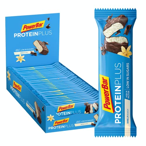 powerbar protein plus riegel vanilla 30x35g low sugar 107 kcal ballaststoffe