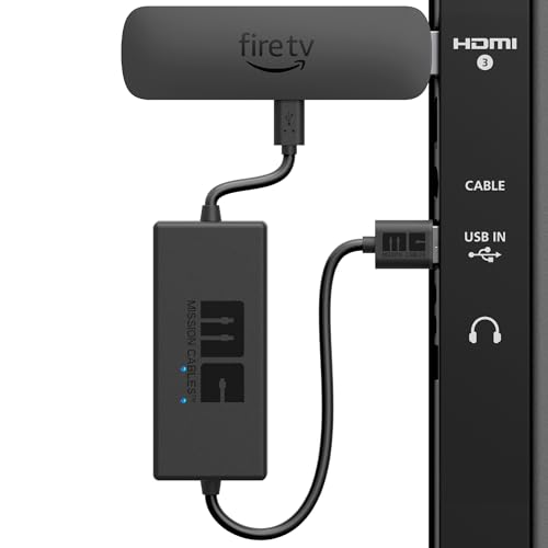 power kabel für amazon fire tv - mission usb stromkabel, 15,99 statt 24,99