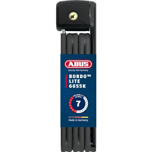 Produktbild: abus bordo lite 6055k faltbares schloss - extra leichtes sicherheitslevel 7