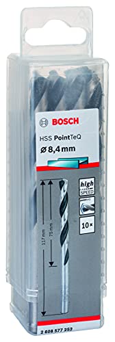 Produktbild: bosch professional hss spiralbohrer 10 stück 8,4 x 75 mm für metall