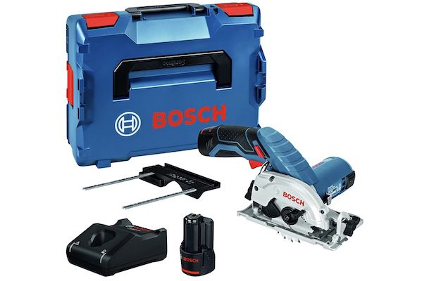 bosch gks 12v-26 akku-kreissäge mit 2x 3,0 ah akku und ladegerät 164,99