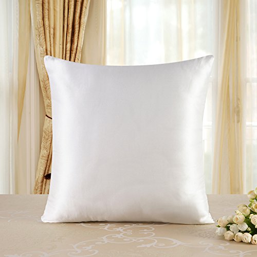 silk pillowcase 100% seide 19 mm wendbar mit verdecktem reißverschluss 40x40 cm townssilk