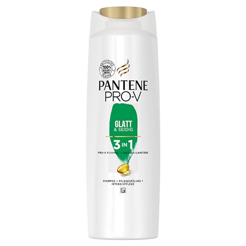 pantene pro-v shampoo und pflegespülung für glattes haarsystem 250ml