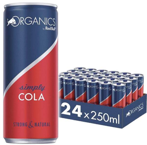 red bull organics simply cola 24x 19 euro 80 cent pro dose