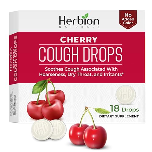 herbion naturals hustenbonbons kirschgeschmack für kinder und erwachsene 18 stück