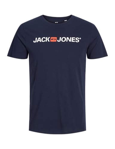 Entdecken Sie das JACK & JONES Herren T-Shirt JJECorp in Navy Blazer. Bequem, aus hochwertigem Material und ideal fr lssige Looks. Perfekt fr Ihren Style!