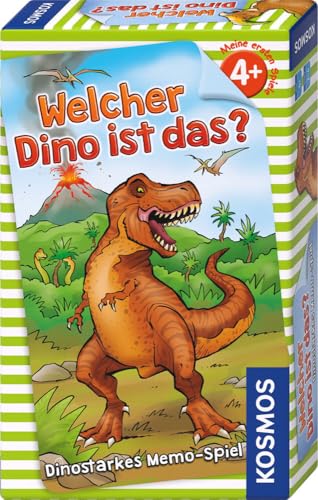 kosmos welcher dino ist das? kinderspiel mit dinosauriern, lernspielzeug