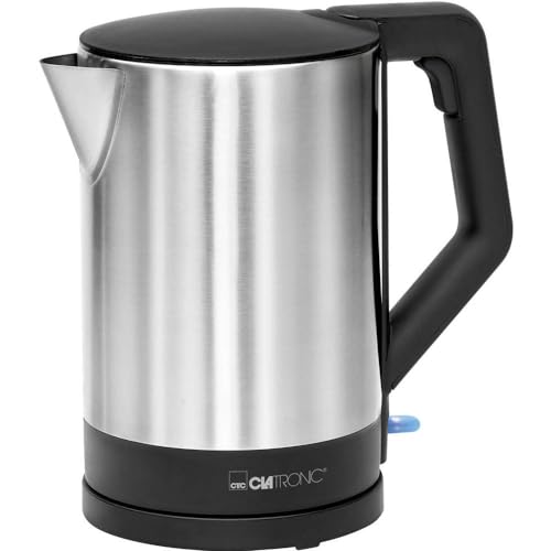 Clatronic wasserkocher edelstahl 1,5 liter 2200 watt BPA frei mit kabelaufwicklung WKS 3692