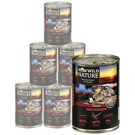 dehner wild nature hundefutter mit ente 2,4 kg ab 8,61 statt 15