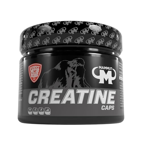 creatine monohydrat kapseln 240 stück, mammut nutrition, hochdosiertes kreatin 3,5g