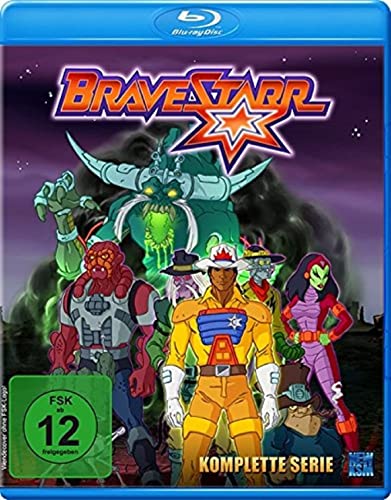 bravestarr complete blu-ray collection, alle episoden und filme