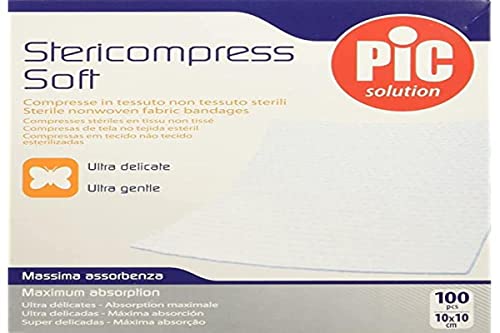 garze stericompress soft 10 x 10 cm, 100 stück packung