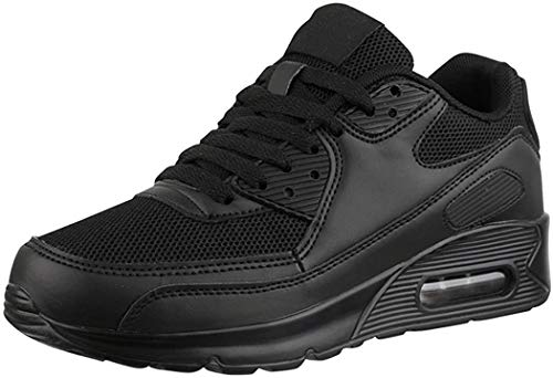 Elara Unisex Sneaker Laufschuhe Sport Turnschuhe Chunkyrayan H001-Z001 Black 37