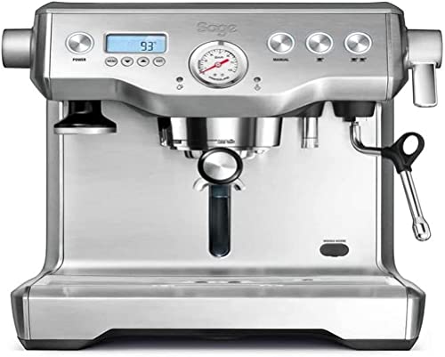 Produktbild: sage dual boiler SES920BSS silber schwarz kaffeemaschine edelstahl