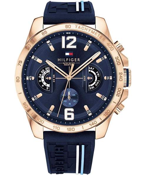 tommy hilfiger armbanduhr mit multi zifferblatt für 107,99 euro statt 140 euro