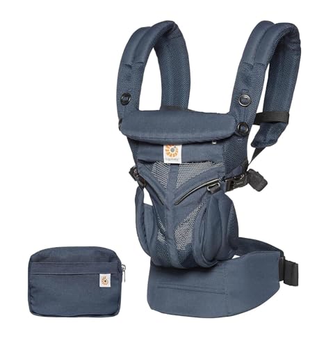 ergobaby babytrage omni 360 c mit rucksack mitternachtsblau