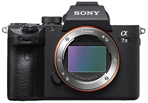 sony alpha 7 iii spiegellose kamera schwarz, 24 mp, 4k video