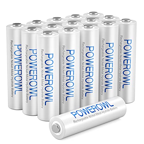 powerowl aaa akkus ni-mh 1000 mAh 1.2 V wiederaufladbare batterien low self-discharge