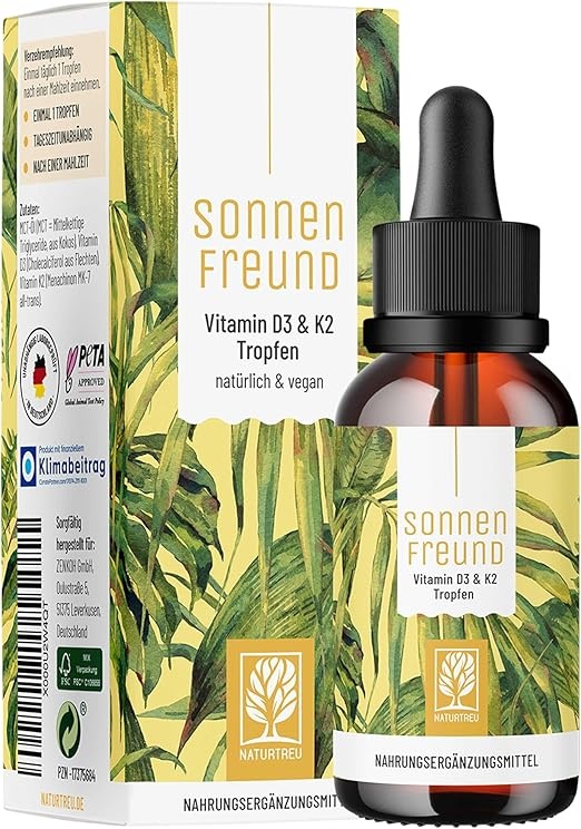Produktbild: Vitamin D & K2 Kombitropfen 1000 I.U. 15ml