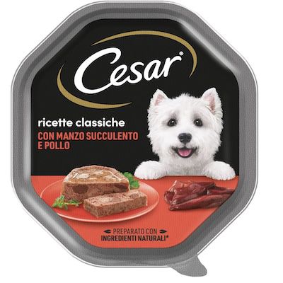 Produktbild: Cesar Hundefutter 14x150g Rindfleisch und Hühnchen für 11,54 Euro statt 15 Euro