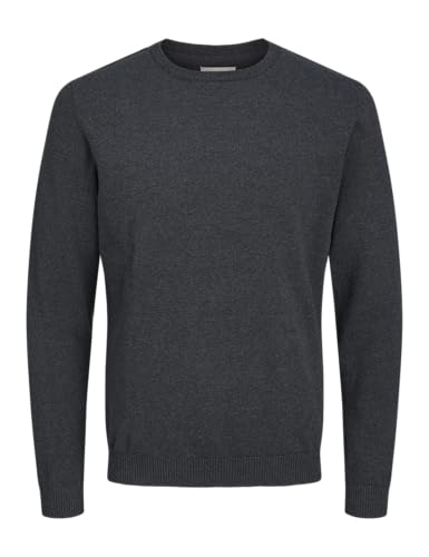 jack & jones strickpullover dunkelgrau größe s bis 3xl