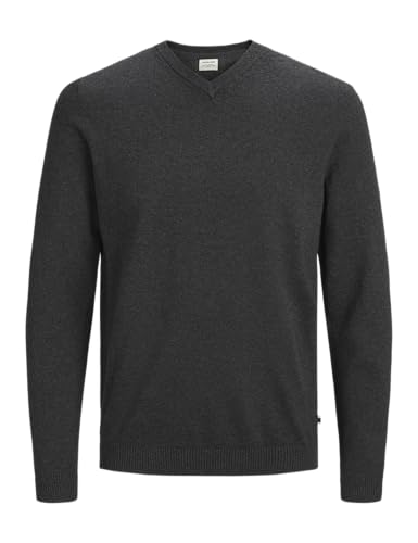 jack & jones strickpullover v-ausschnitt für männer, komfortabel und stylisch