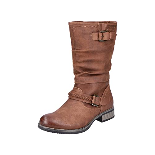 Rieker Damen Stiefel Estella hohe Stiefel