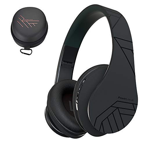 PowerLocus Bluetooth Kopfhörer, kabellos, over-ear, faltbar, stereo