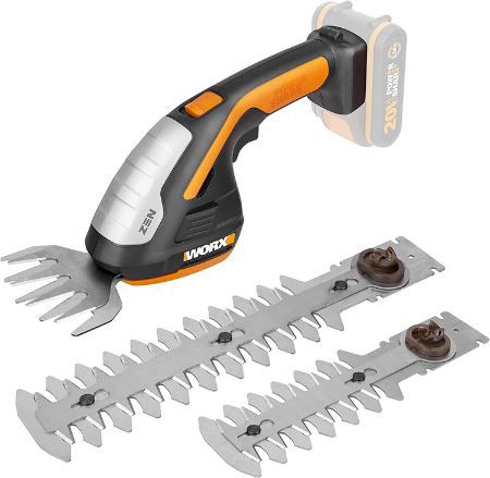 akku gras- und strauchschere worx wg801e.9 20v für 48,57 statt 62