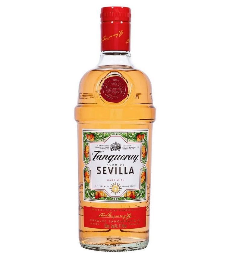 tanqueray flor de sevilla gin, fruchtiger mediterraner gin, 13,45 statt 22