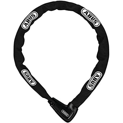 abuss kettenschloss steel-o-chain 9809 85 cm schwarz gehärteter stahl