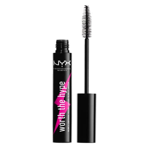 nyx professional makeup mascara für voluminöse wimpern, jojoba-öl, schwarz