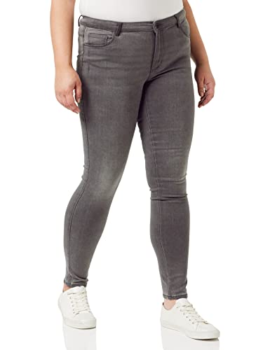 only jeans damen grau, onlroyal reg sk dnm bj312, m 32l eu