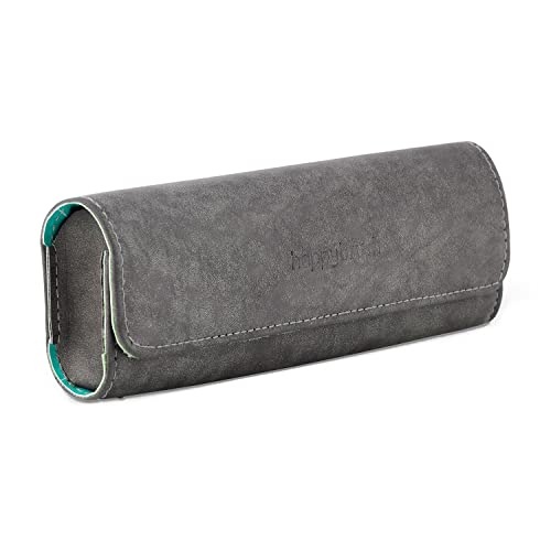 vegane zahnbürsten reiseetui happybrush mit magnetverschluss grau